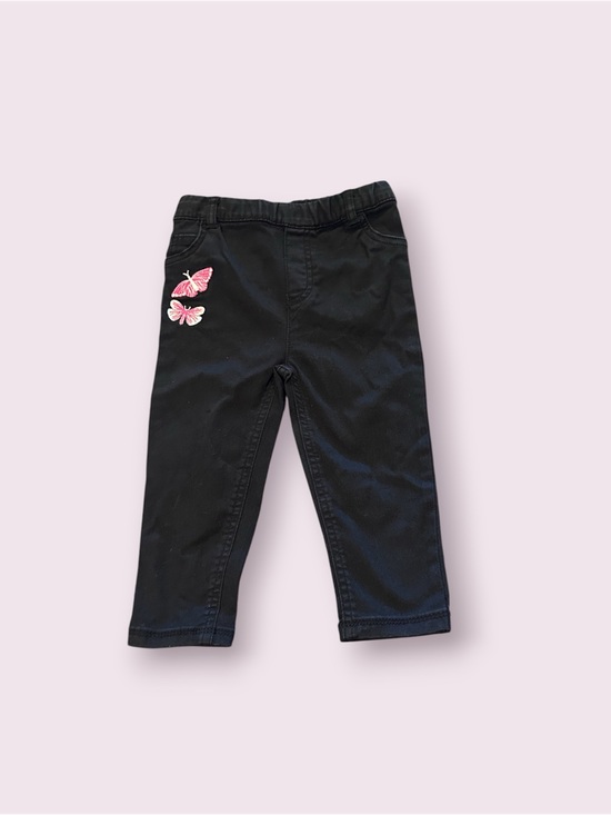 First Impressions Other - Toddler New With Partial Tags First Impressions Black Butterfly Pants Sz 24 Mon
